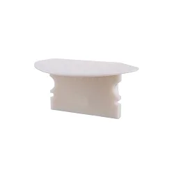 Endekappe P-ET-02-15, 30 mm, 2 stk., hvid