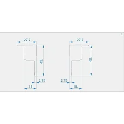 Deko-Light Endekappe C-P-EL-03-10 sæt 2 stk., hvid
