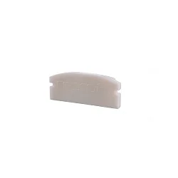 Endekappe F-AU-01-15, 21 mm, 2 stk., hvid
