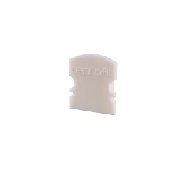 Endekappe F-AU-02-08, 14 mm, 2 stk., hvid