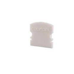 Endekappe F-AU-02-10, 16 mm, 2 stk., hvid