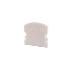 Endekappe F-AU-02-12, 18 mm, 2 stk., hvid