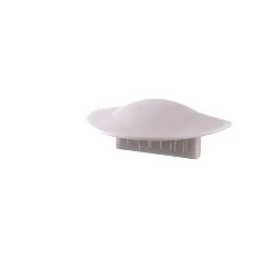 Endekappe F-ET-01-08, 23 mm, 2 stk., grå