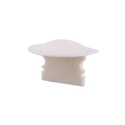 Endekappe F-ET-02-12, 27 mm, 2 stk., hvid