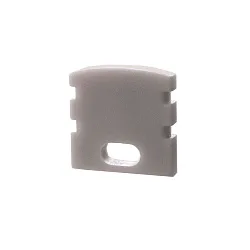 Tilbehør til LED Profil F-AU-02-05 Endekappe, 2 stk., grå