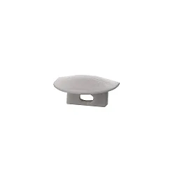 Tilbehør til LED Profil F-ET-01-05 Endekappe, 2 stk., grå