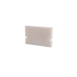 Endekappe H-AU-01-12, 18 mm, 2 stk., hvid
