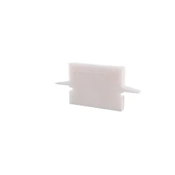 Endekappe H-ET-01-10, 25 mm, 2 stk., hvid