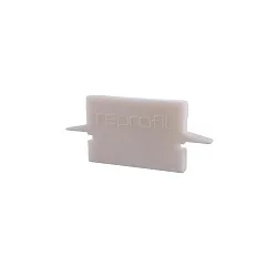 Endekappe H-ET-01-12, 27 mm, 2 stk., hvid
