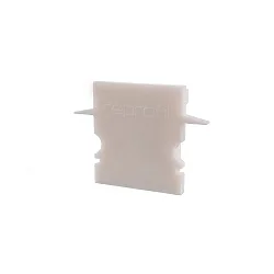 Endekappe H-ET-02-12, 27 mm, 2 stk., hvid
