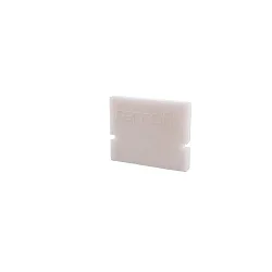Endekappe H-AU-01-08, 14 mm, 2 stk., hvid