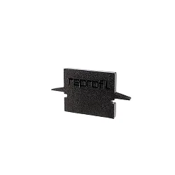 Endekappe H-ET-01-08, 23 mm, 2 stk., sort