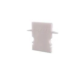Endcaps H-ET-02-08, 23 mm, 2 items, white