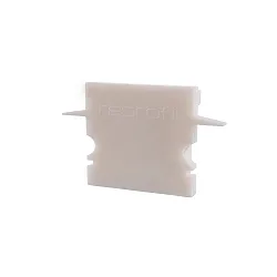 Endekappe H-ET-02-15, 30 mm, 2 stk., hvid
