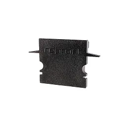 Endekappe H-ET-02-15, 30 mm, 2 stk., sort