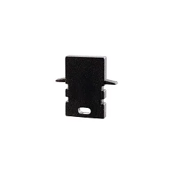 Tilbehør til LED Profil H-ET-02-05 Endekappe, 2 stk., sort