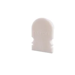 Endekappe R-AU-02-10, 16 mm, 2 stk., hvid