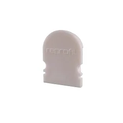Endekappe R-AU-02-12, 18 mm, 2 stk., hvid