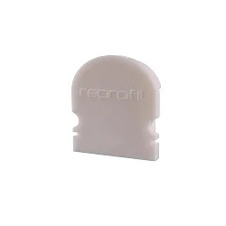 Endekappe R-AU-02-15, 21 mm, 2 stk., hvid