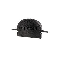 Endekappe R-ET-01-15, 30 mm, 2 stk., sort