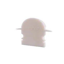 Endekappe R-ET-02-15, 30 mm, 2 stk., hvid