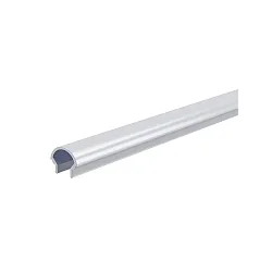 Tilbehør til LED Profil Dæksel R-01-05 rund, 100cm, mælkeagtig, 40% transmission