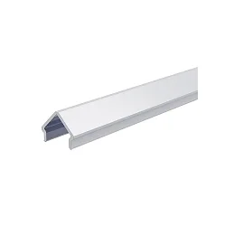 Tilbehør til LED Profil Dæksel E-01-08, 100cm, mælkeagtig, 40% transmission