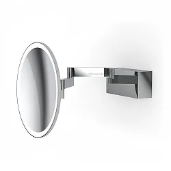 mirror with lighting VISION R mirror with 5x magnification IP44, chrome 