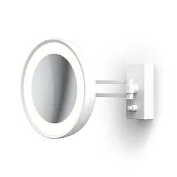 Spejl med belysning BS 36 LED 7-fold IP 44, hvid mat 