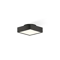 Loftlampe CUT 18 N IP44, sort mat dæmpbar