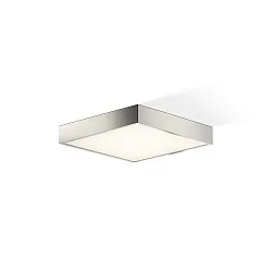 ceiling luminaire CUT 30 N LED IP 44, nickel satined dimmable