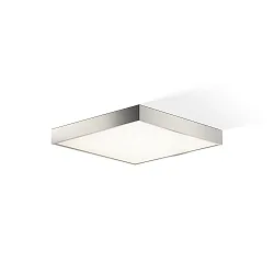 Loftlampe CUT 40 N LED IP 44, nikkel satin dæmpbar