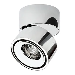Væg- og Loftlampe STUDIO L LED IP20, chrom 