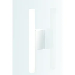 Væglampe OMEGA 2 S14d 30-60cm 1 sockel IP20, chrom 