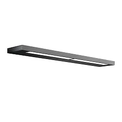 Væglampe SLIM 60 N LED IP44, sort mat 