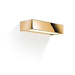 Væglampe BOX 25 N LED IP44, guld dæmpbar
