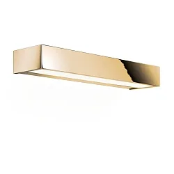 Væglampe BOX 40 N LED IP44, guld dæmpbar