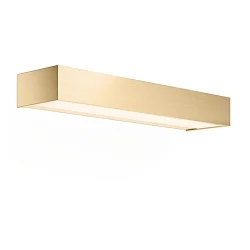 Væglampe BOX 40 N LED IP44, guld mat dæmpbar