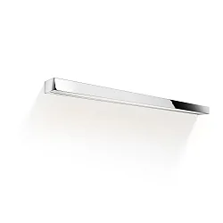 LED Wall luminaire BOX 120 N LED, 65,6W, 3000K, 9960lm, IP44, chrome