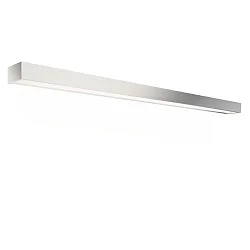 LED Wall luminaire BOX 120 N LED, 65,6W, 3000K, 9960lm, IP44, nickel satin