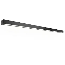 Væglampe BOX 150 N LED IP44, sort mat dæmpbar
