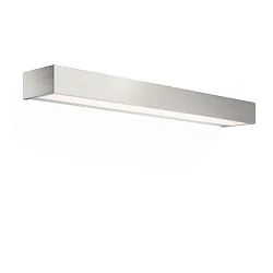 LED Wall luminaire BOX 60 N LED, 32W, 2700K, 4840lm, IP44, nickel satin