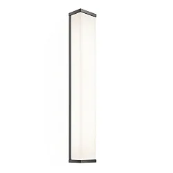 LED Wall luminaire MANHATTAN 60 N LED, 16,4W, 3000K, 2500lm, IP44, black matt