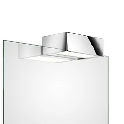 LED Mirror luminaire BOX 1-15 N LED, 18,4W, 3000K, 2800lm, IP44, chrome