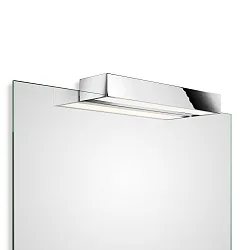 Spejllampe BOX 1-40 N LED IP44, chrom dæmpbar