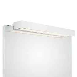mirror luminaire BOX 1-60 N LED IP 44, white matt dimmable