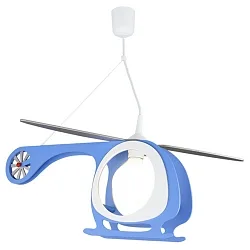 Pendant luminaire HELICOPTER, nursery lamp, 1x E27