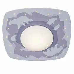 LED Ceiling luminaire SCANDI „SAVANNE“ LED board + 20 LED, 11W, 3000K, orange