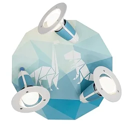 Rondell DINOS, 3x E14, blue