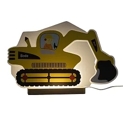 table lamp BAGGER, yellow